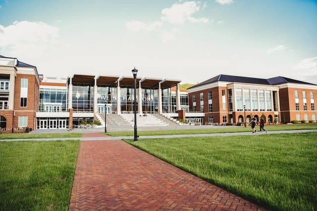 University campus where scholarship recipients pursue their degrees